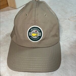 Masters Golf 2005 American Needle Tan Baseball Cap